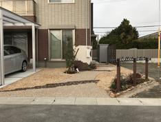 おしゃれに仕上げたかわいい外構1 おしゃれに仕上げたかわいい外構1